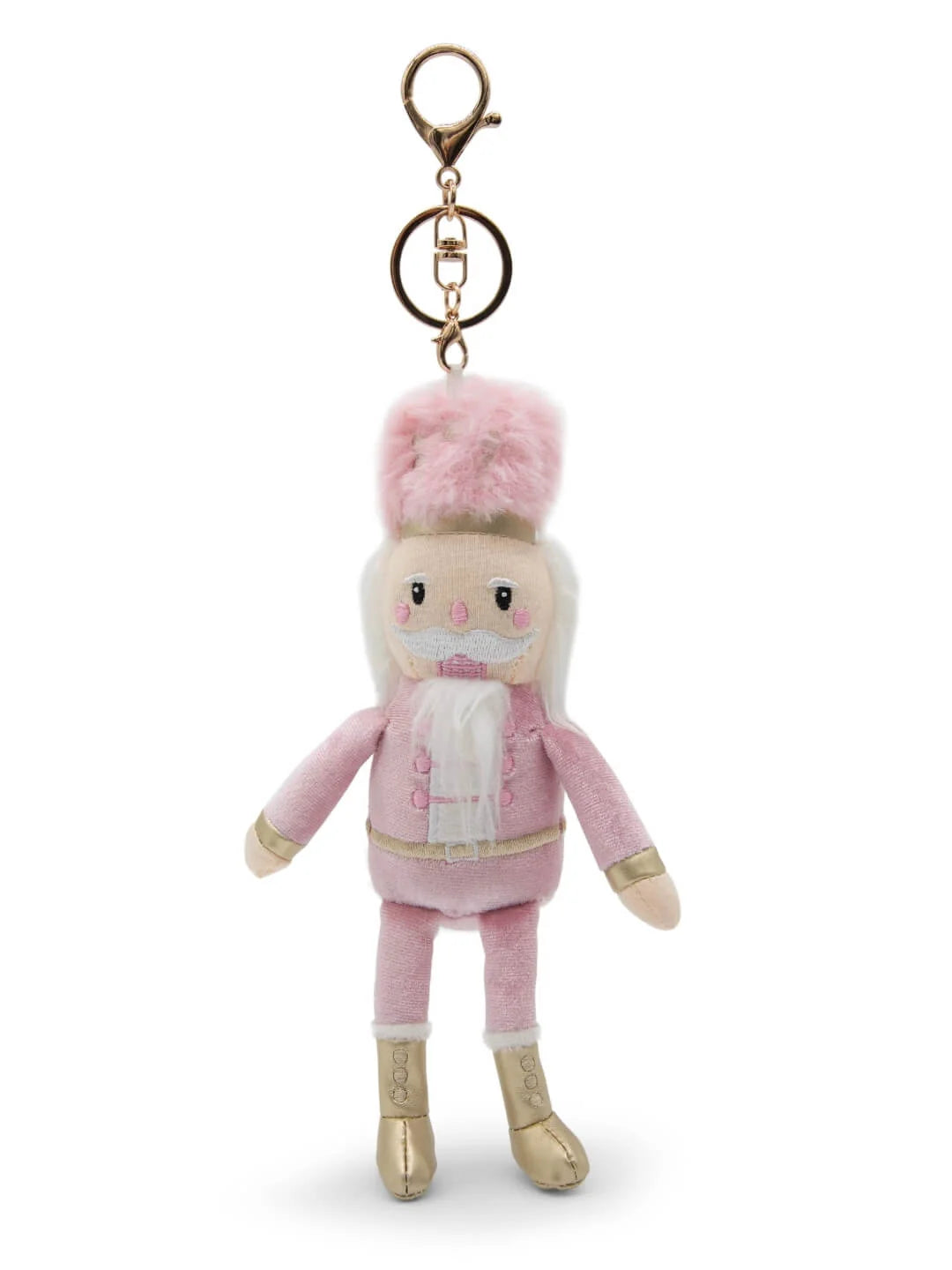 Plush Nutcracker Keychain