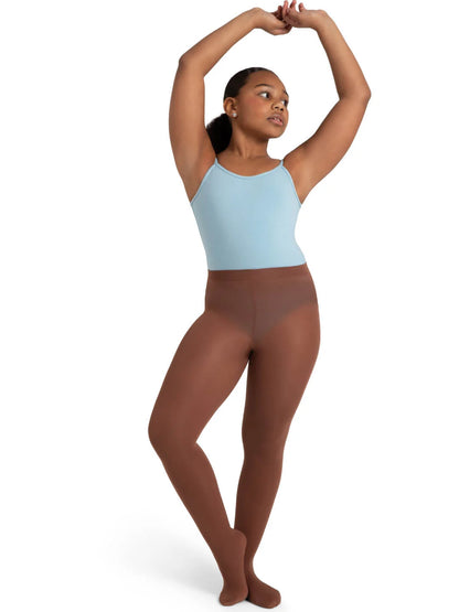 Girls Ultra Soft Self Knit Waistband Transition Tight (1916C)