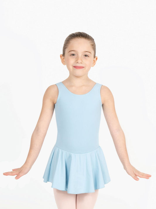 Youth Tank Leotard with Attached Skirt (SE1036C)