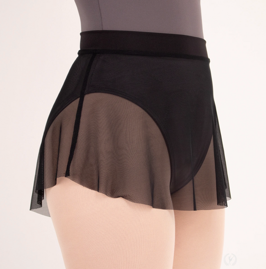 Girls Mesh Pull-On Mini Ballet Skirt (41121C)