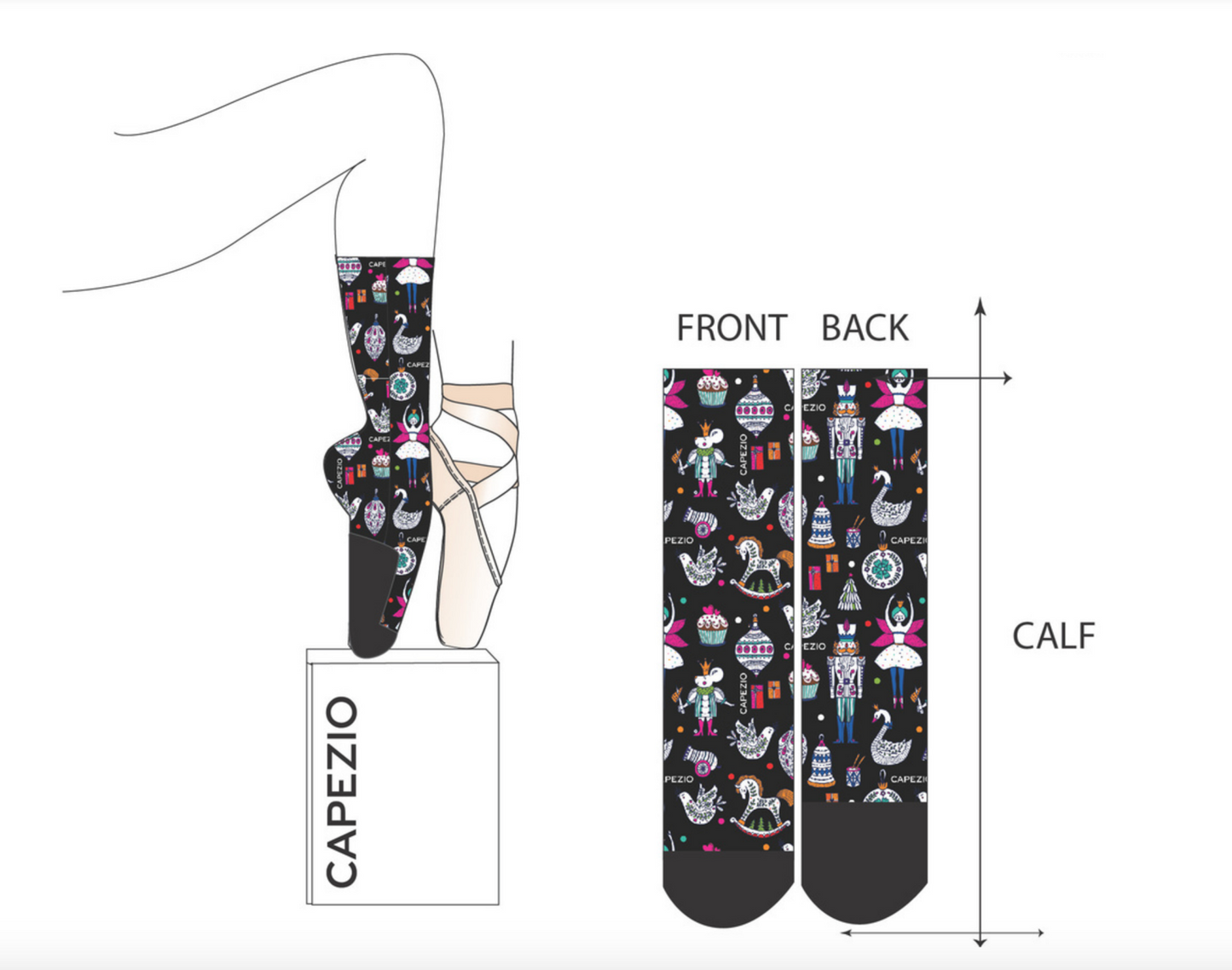 Ballet Nutcracker Socks - Limited Edition (PC001)