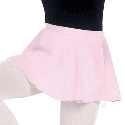 Girls Chiffon Mock Wrap Pull On Skirt (10127)