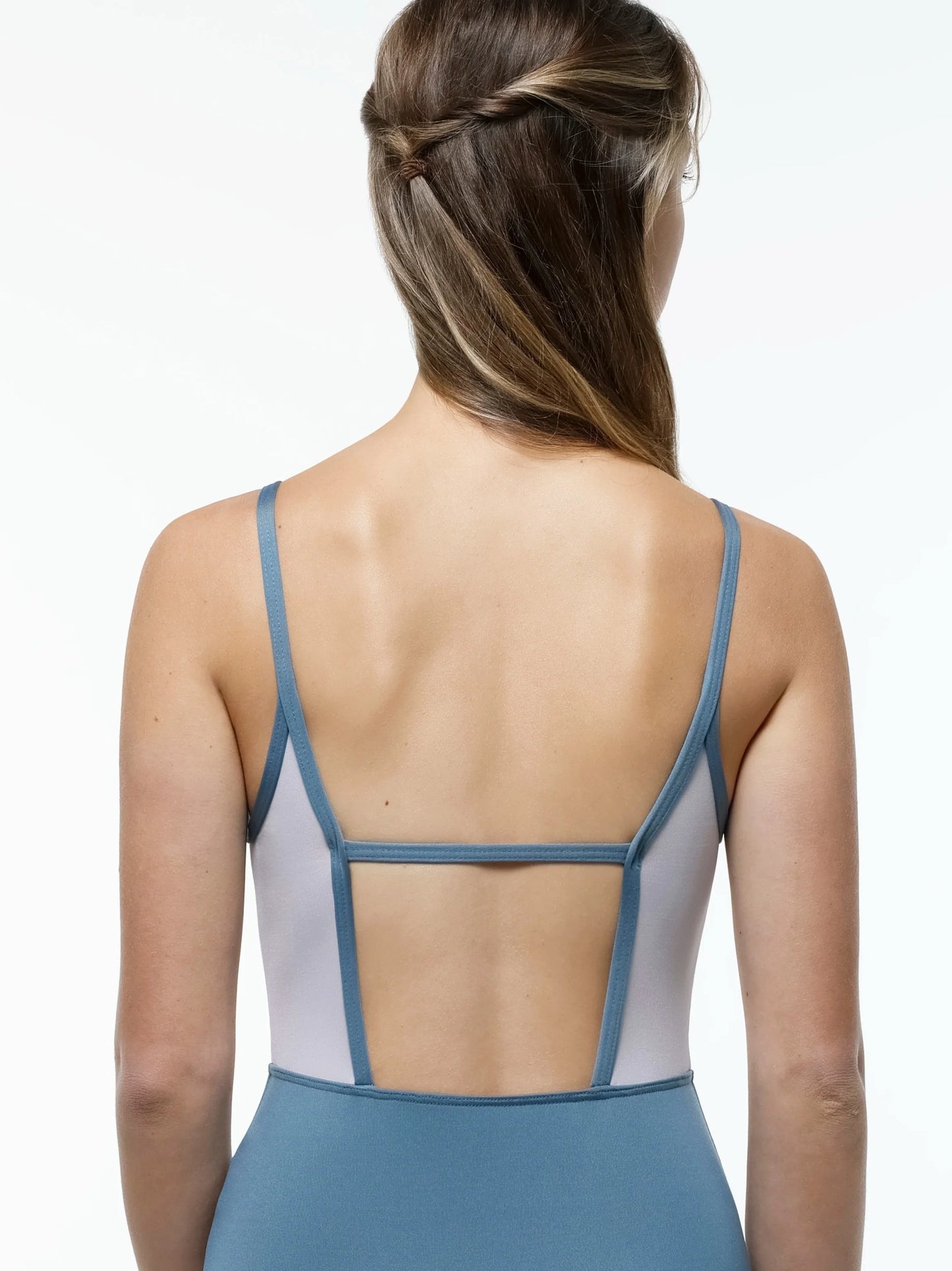 Oxford Square Back Camisole Leotard (2769A)