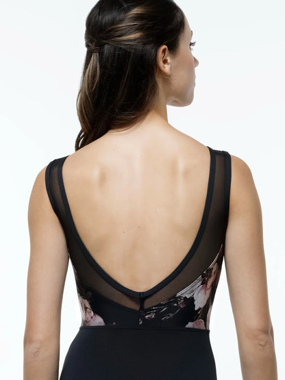 Melrose Illusion Sweetheart Tank Adult Leotard (2775A)
