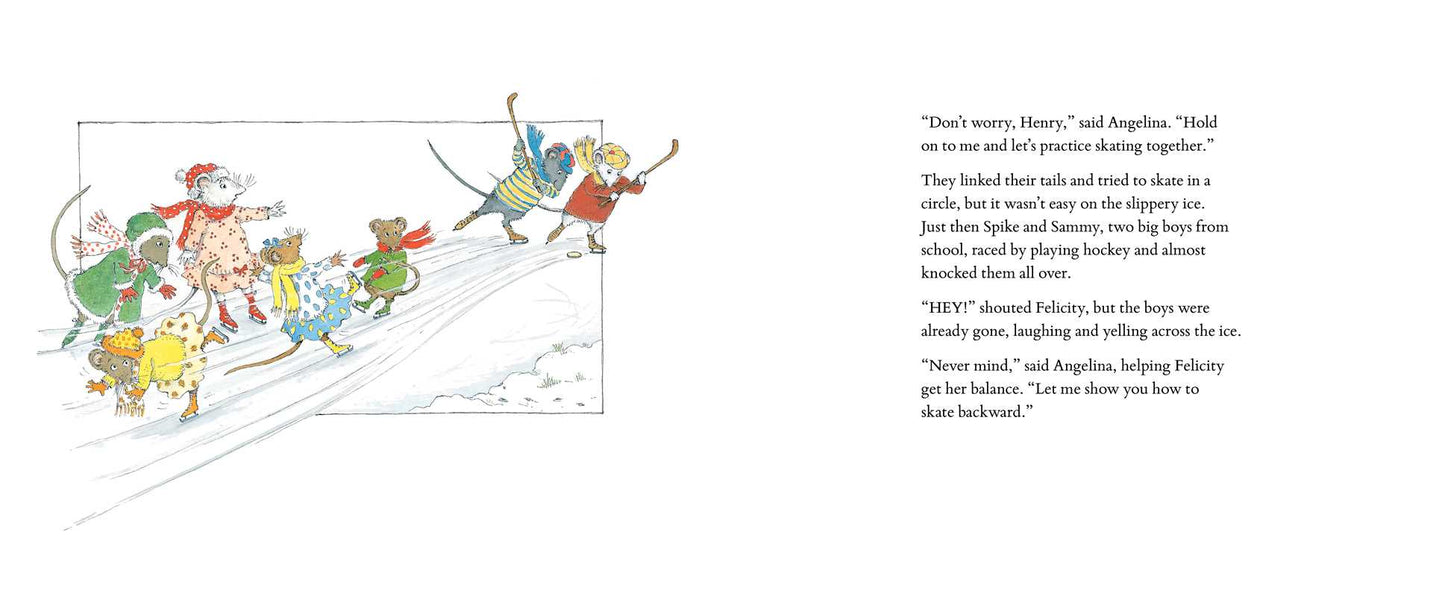 Angelina Ice Skates By Katharine Holabird