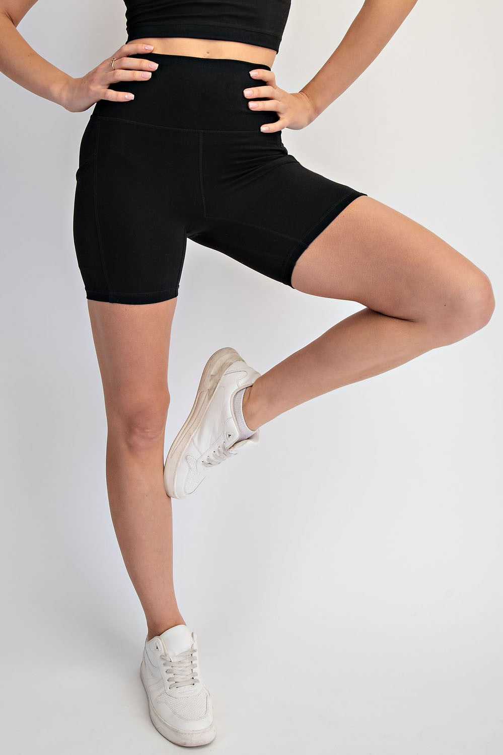 Nylon Butter 6in Biker Shorts