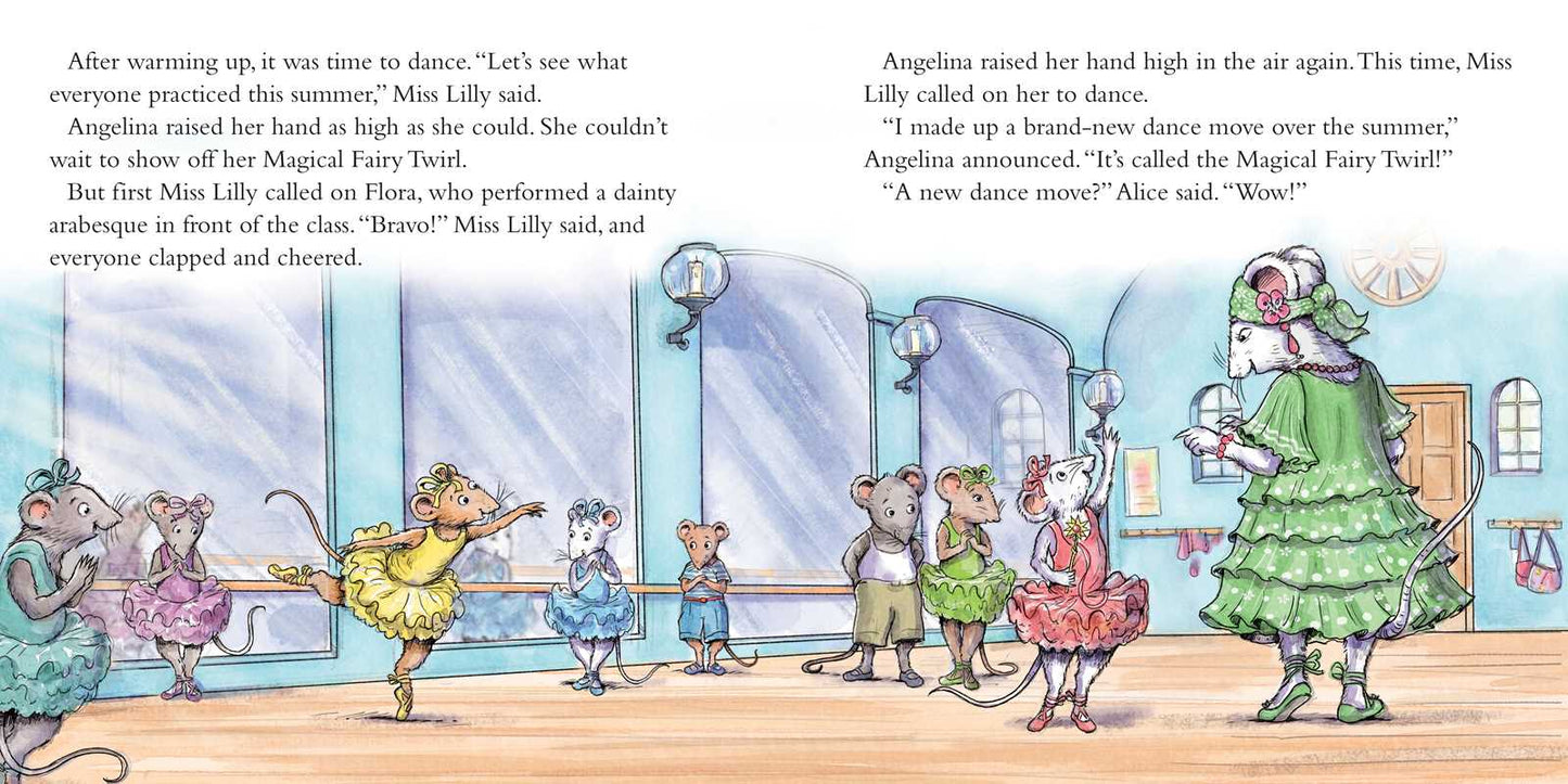 Angelina Ballerina At Ballet School By Katharine Holabird