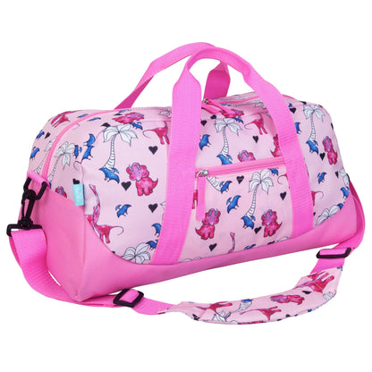 Pink Dino Overnighter Duffel Bag (JOJ-25944)