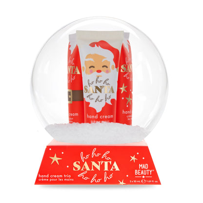 Ho Ho Ho Snow Globe Hand Cream Trio