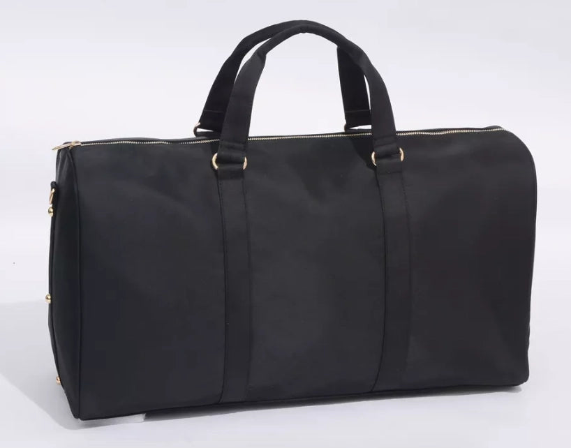 Nylon Duffle Bag Nylon Weekender Bag with Adjustable Strap