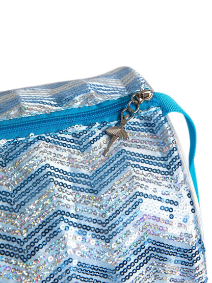 Chevron Barrel Bag