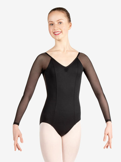 Youth Long Sleeve Raglan Leotard (SE1077C)