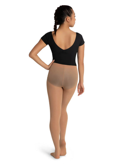 Adult Ultra Soft Self Knit Waistband Footed Tight (1915)