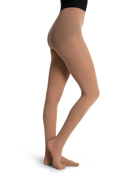 Adult Ultra Soft Self Knit Waistband Footed Tight (1915)
