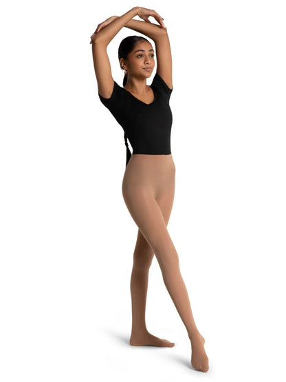 Adult Ultra Soft Self Knit Waistband Footed Tight (1915)
