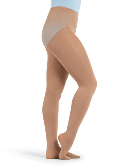 Adult Ultra Soft Self Knit Waistband Footed Tight (1915)