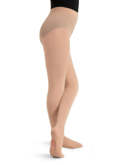 Girls Ultra Soft Self Knit Waistband Transition Tight (1916C)