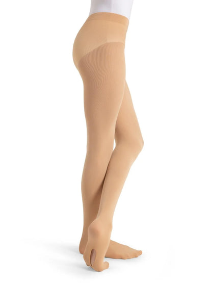 Girls Ultra Soft Self Knit Waistband Transition Tight (1916C)