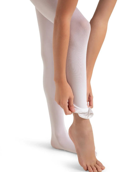 Girls Ultra Soft Self Knit Waistband Transition Tight (1916C)