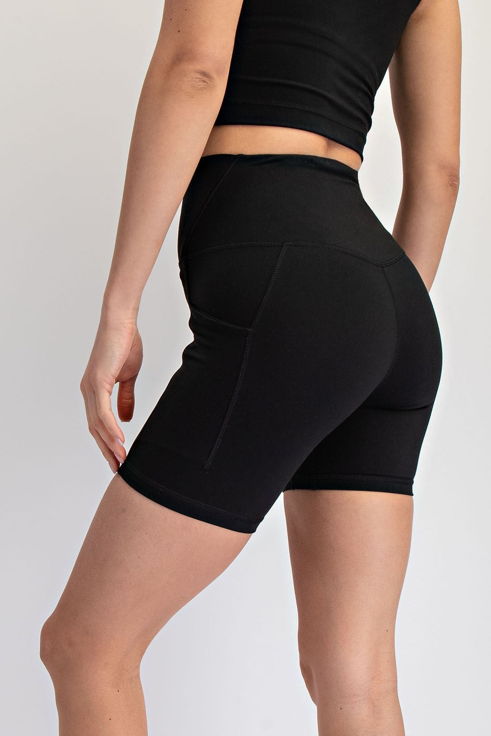 Nylon Butter 6in Biker Shorts