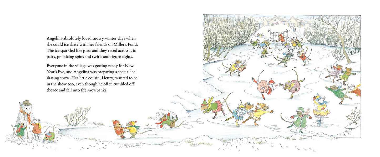 Angelina Ice Skates By Katharine Holabird