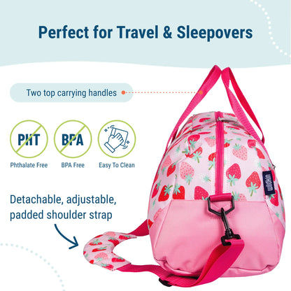 Strawberry Patch Overnighter Duffel Bag (25913)