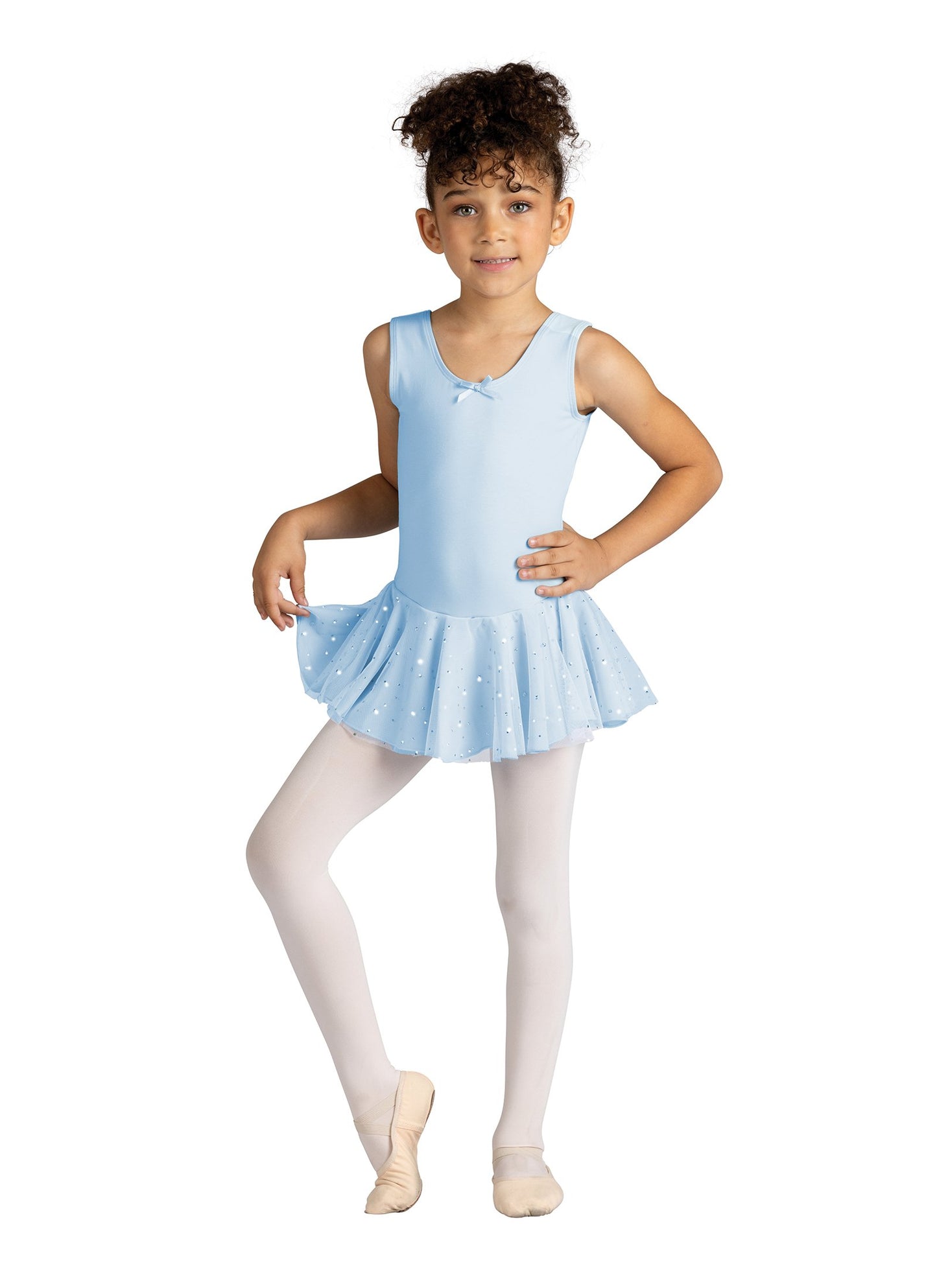 Aurelie Girls Hologram Tank Dress (264C)