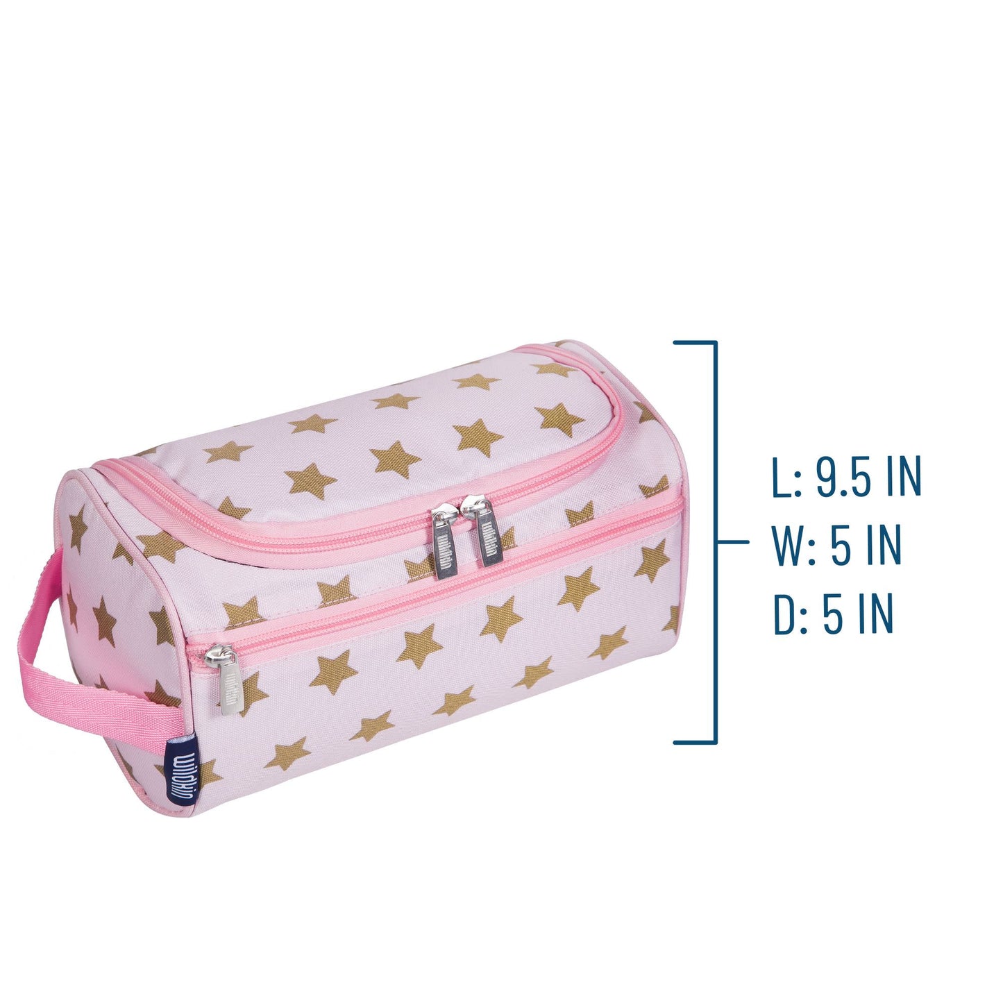 Pink and Gold Stars Toiletry Bag (34804)