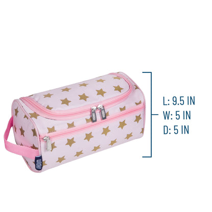 Pink and Gold Stars Toiletry Bag (34804)