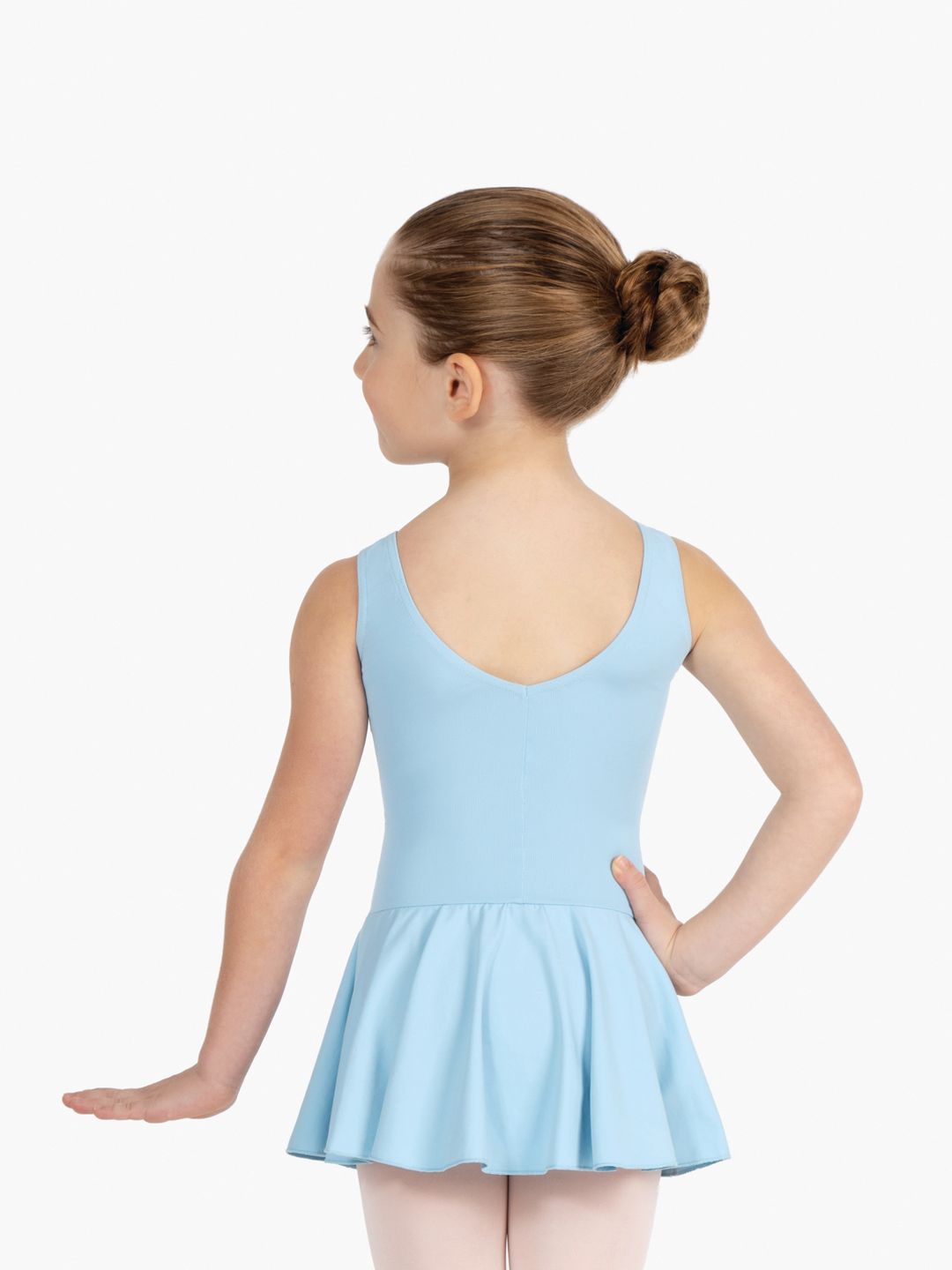 Youth Tank Leotard with Attached Skirt (SE1036C)