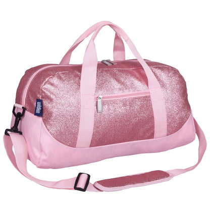 Pink Glitter Overnighter Duffel Bag (25902)