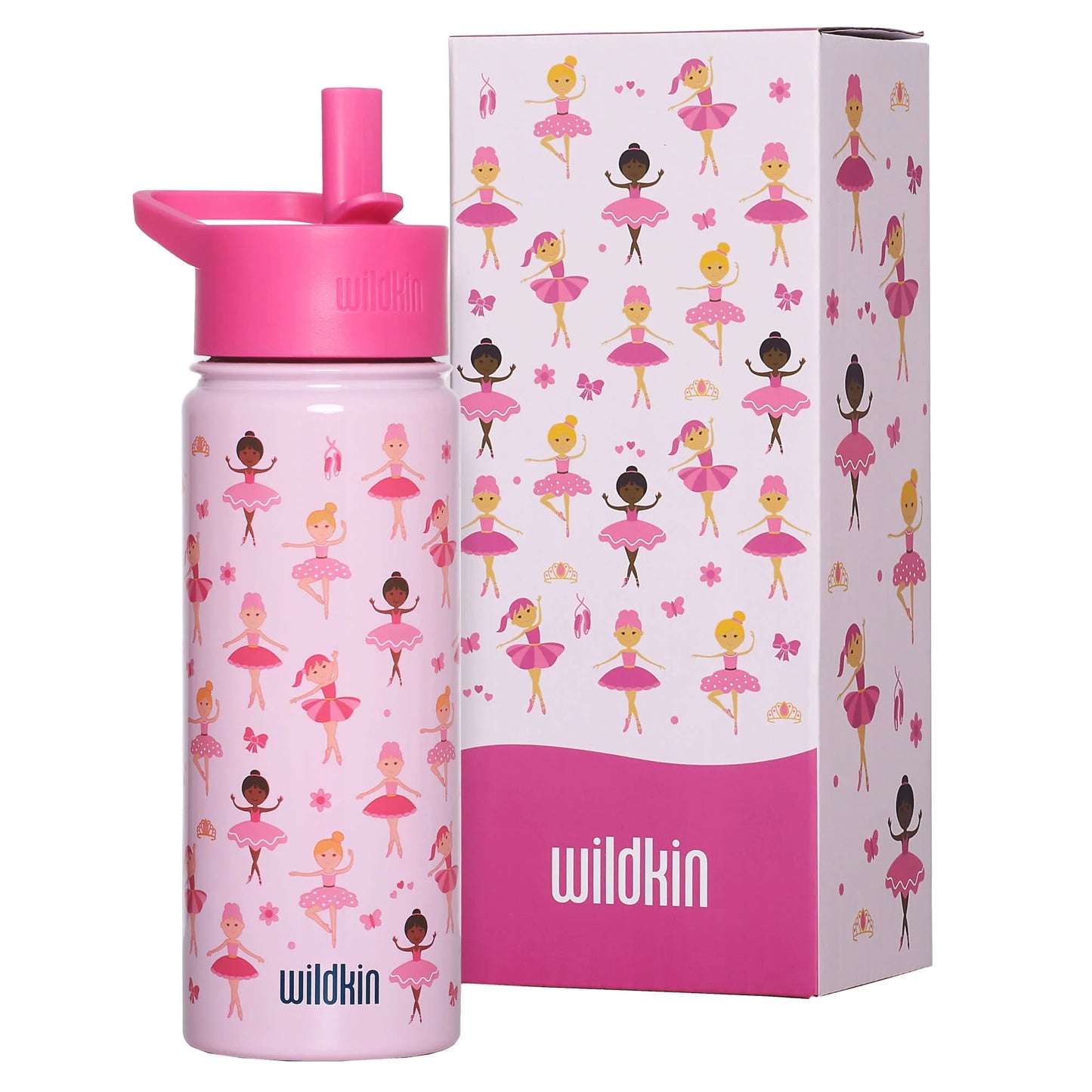 Ballerina Steel Water Bottle 18 oz (23901)